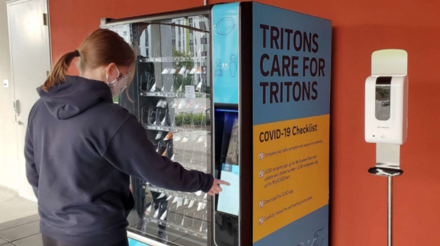 UC San Diego introduces vending machines for COVID-19 tests