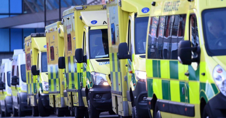 Ambulance waiting times in parts of England ‘off the scale’