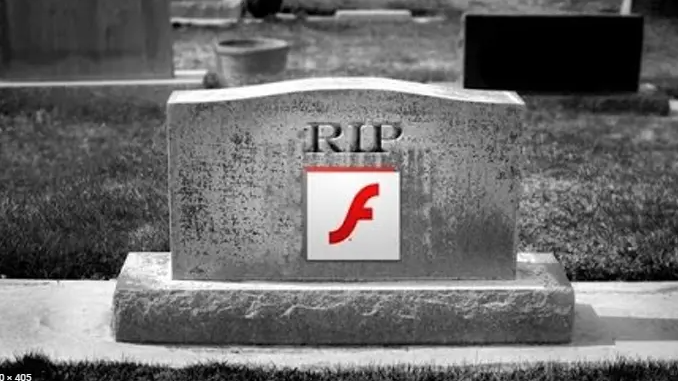 Adobe Flash Player is finally laid to rest
